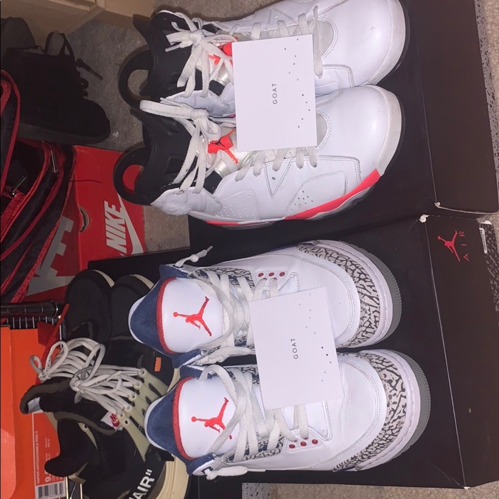 True blue 3 & Infrared 6